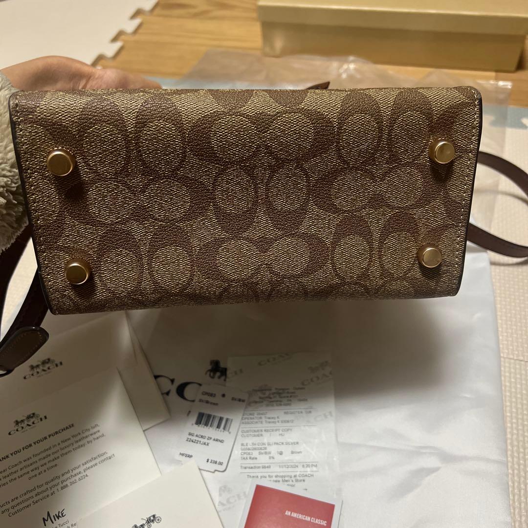 COACH ショルダーバッグ ブラウン