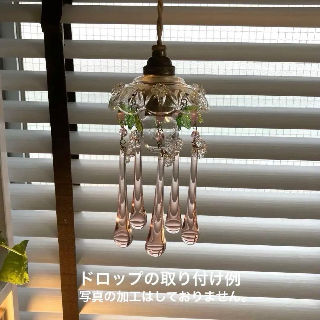 シャンデリア　（1890年）　ドロップパーツ　 ムラーノ アンティーク