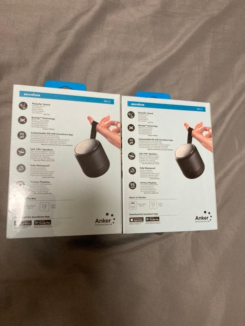 Anker Soundcore mini3 スピーカー 2個 ブラック 黒色