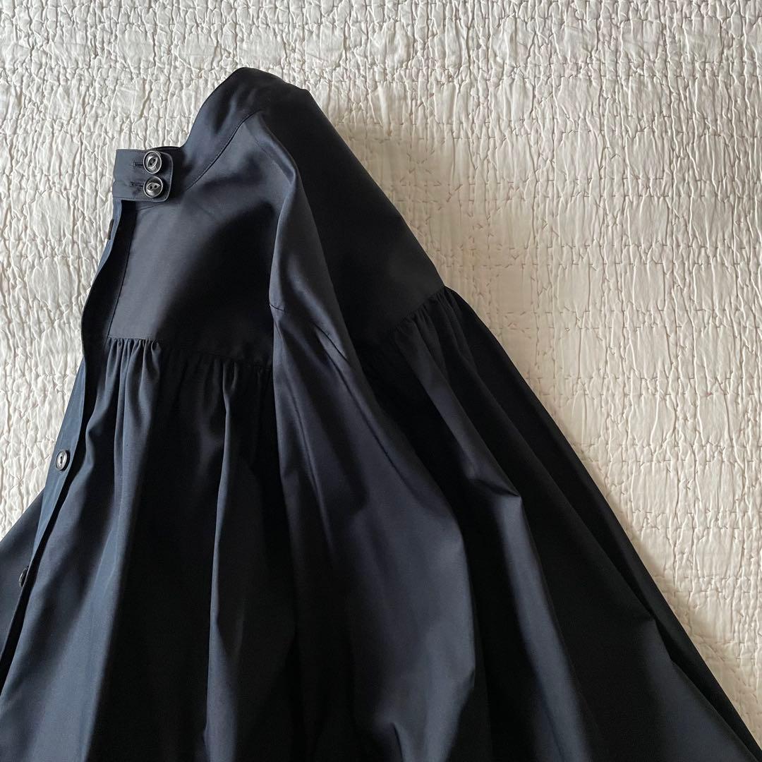 ZANINI コラボARTS&SCIENCE シルクギャザーシャツジャケット