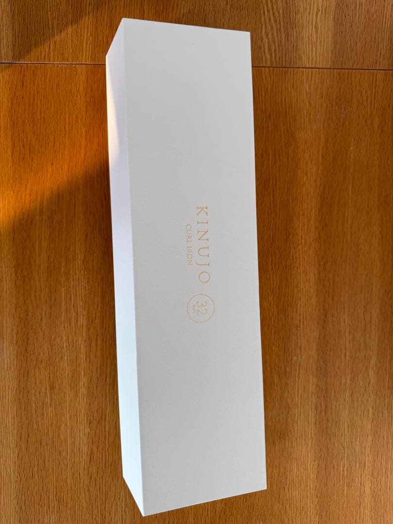 絹女32mm デジタルカールヘアアイロン ホワイト