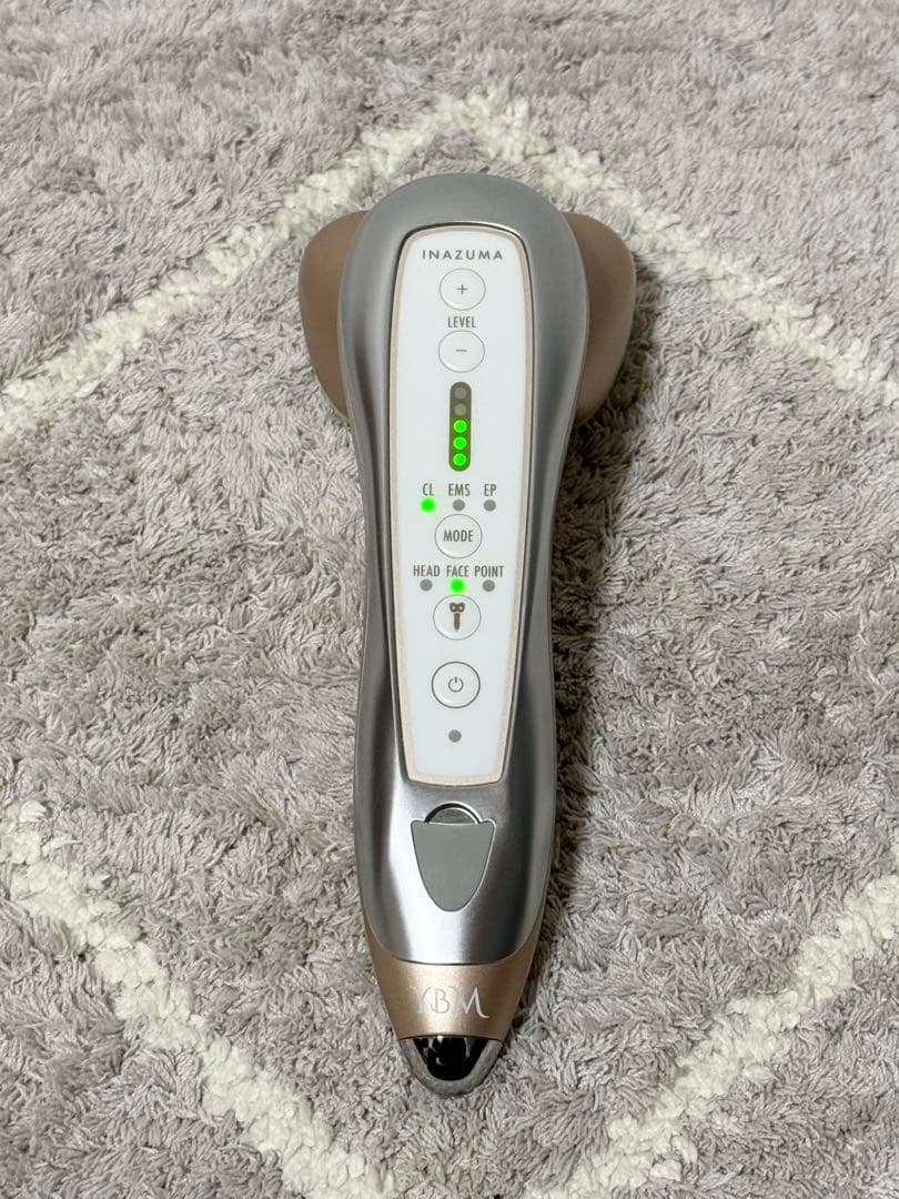 YBM INAZUMA 美顔器 ゴールド USBケーブル付き
