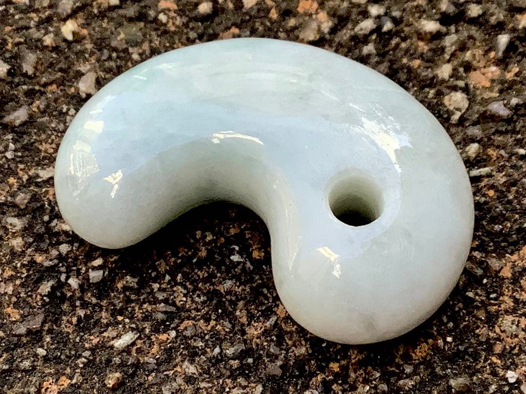 大サービス*糸魚川小滝産翡翠氷肌　アイスジェイド　お値段自信の極上品‼️鑑別書付