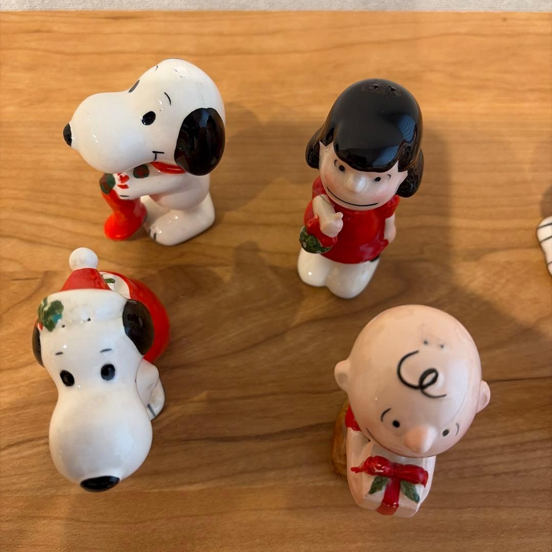 スヌーピー　陶器　クリスマス　飾り　ビンテージ