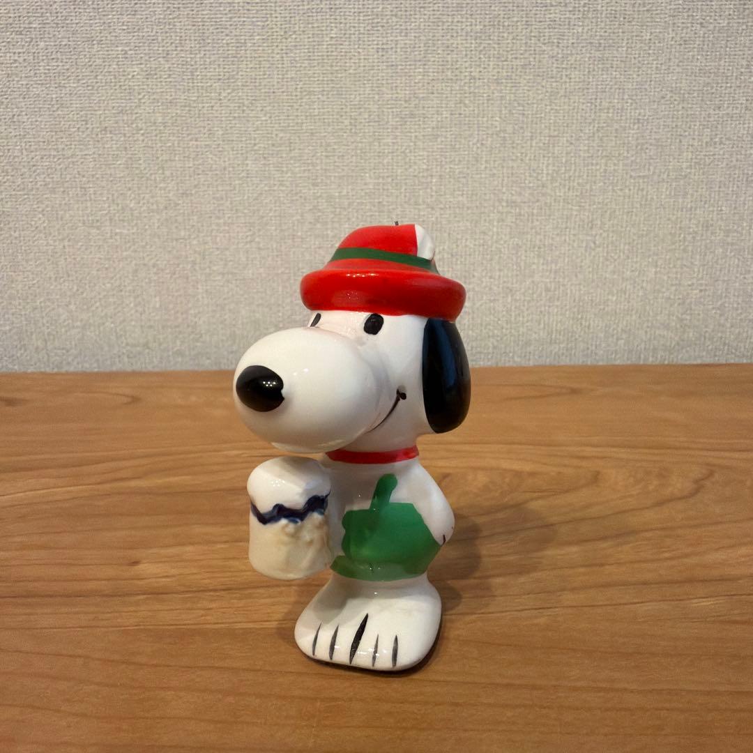 スヌーピー　陶器　クリスマス　飾り　ビンテージ