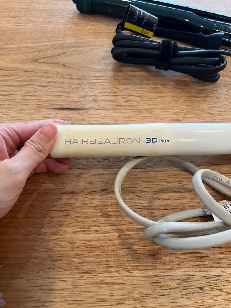 HAIRBEAURON 3D Plus ストレート　ヘアアイロン　動作確認済