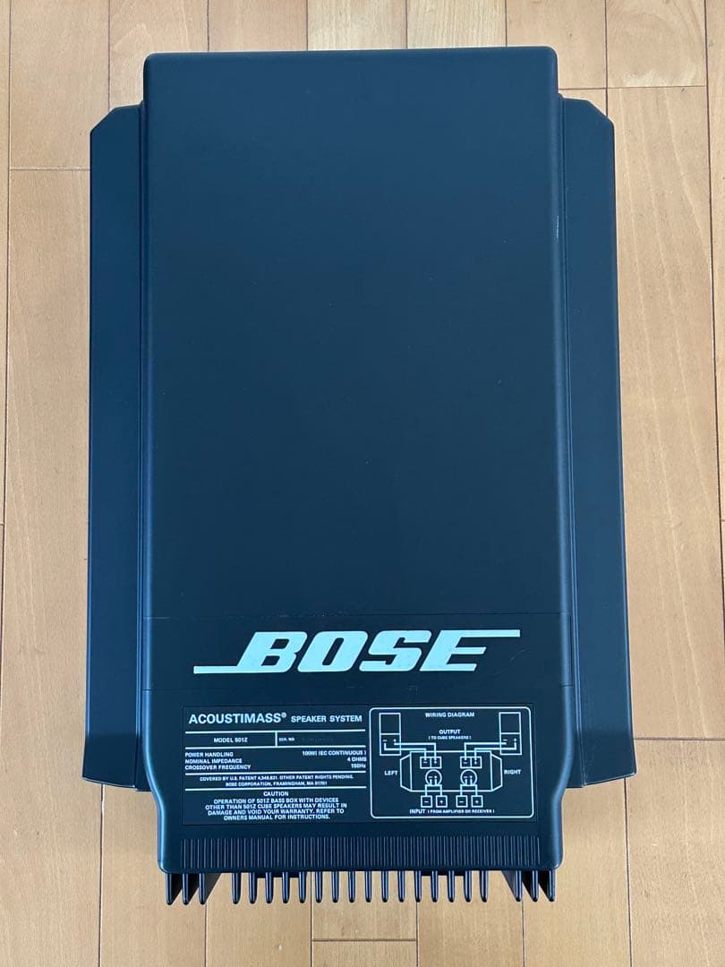 スピーカー・ウーファー BOSE ACOUSTIMASS SPEAKER SYSTEM 501Z
