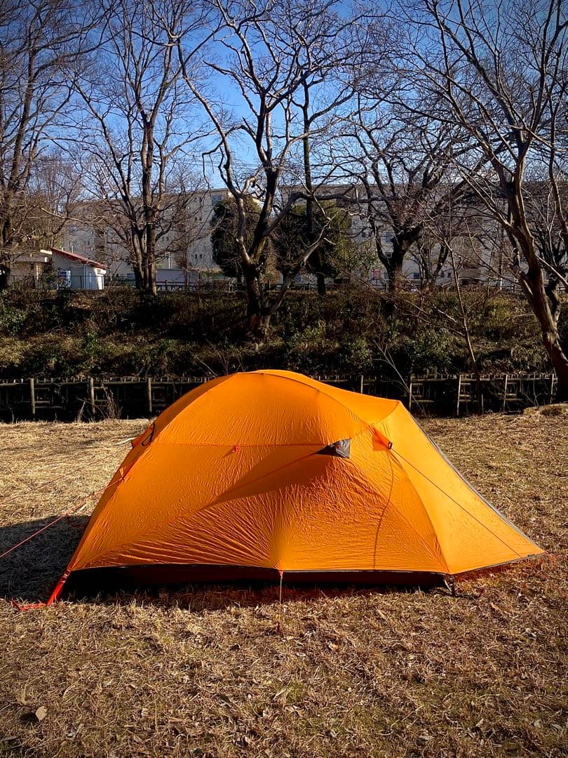 NEMO KUNAI 2P 山岳用4シーズンテント フットプリント付 ペグ未使用