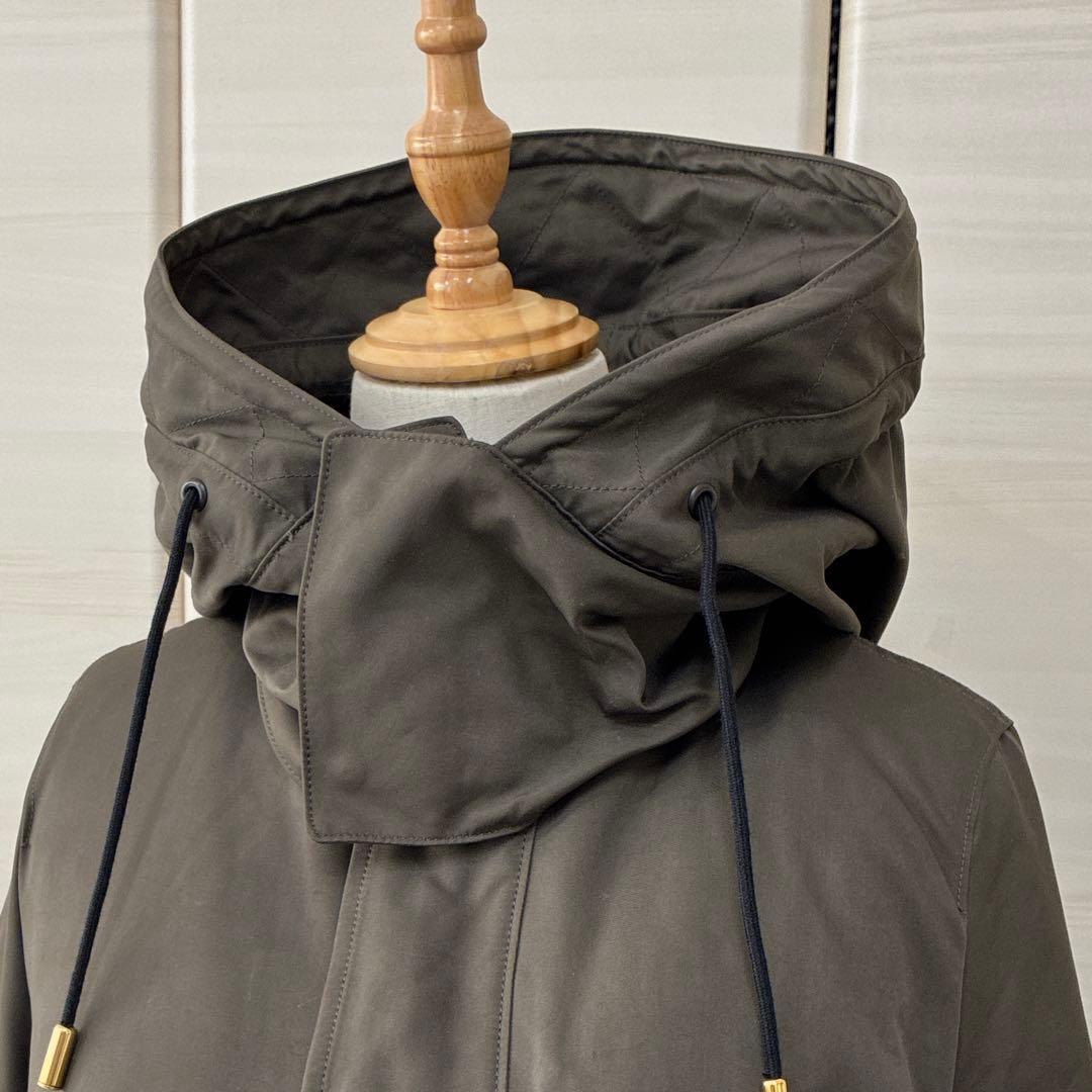 ち*お様 ザリラクス　ボアライナー付きショートモッズコート　マウンテンパーカー