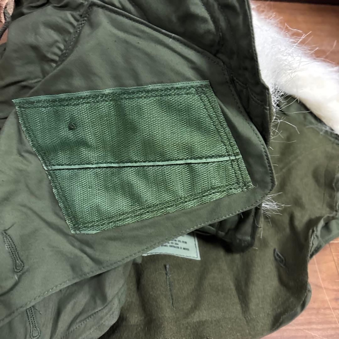 デッドストック　米軍　実物　80s M65 フィッシュテールパーカーフード　①