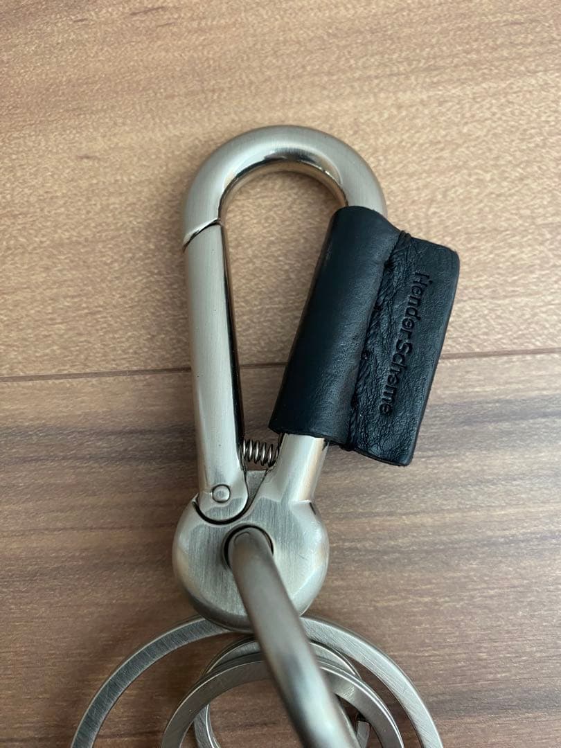 Hender Scheme エンダースキーマ キーホルダー カラビナ ブラック