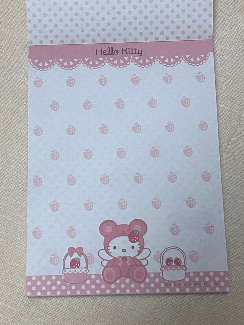 【レア 平成 当時物】ラスト1点！ ベアキティ メモ