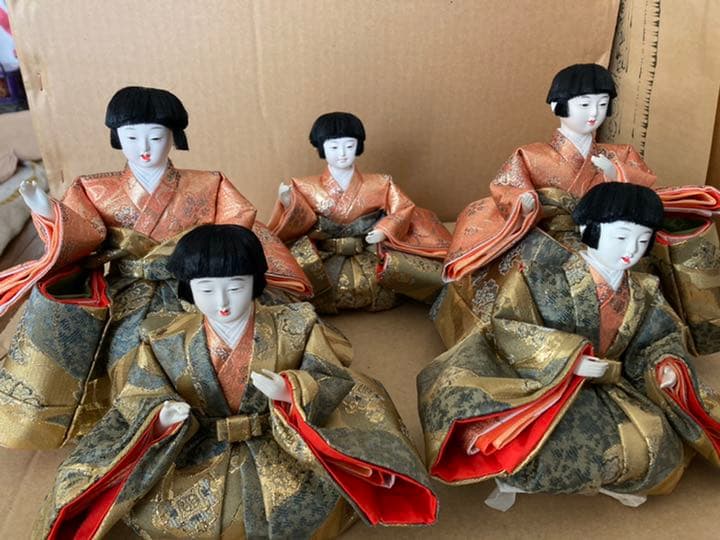 最終値下げ！！お雛様　黒塗り　七段飾り　京雛