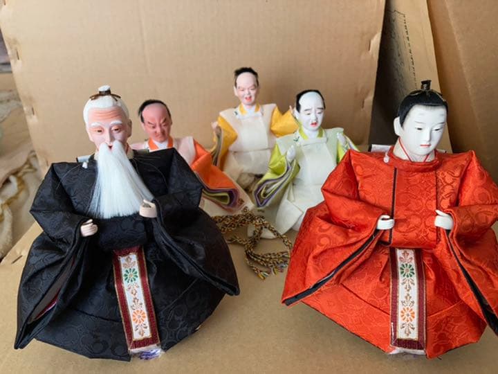 最終値下げ！！お雛様　黒塗り　七段飾り　京雛