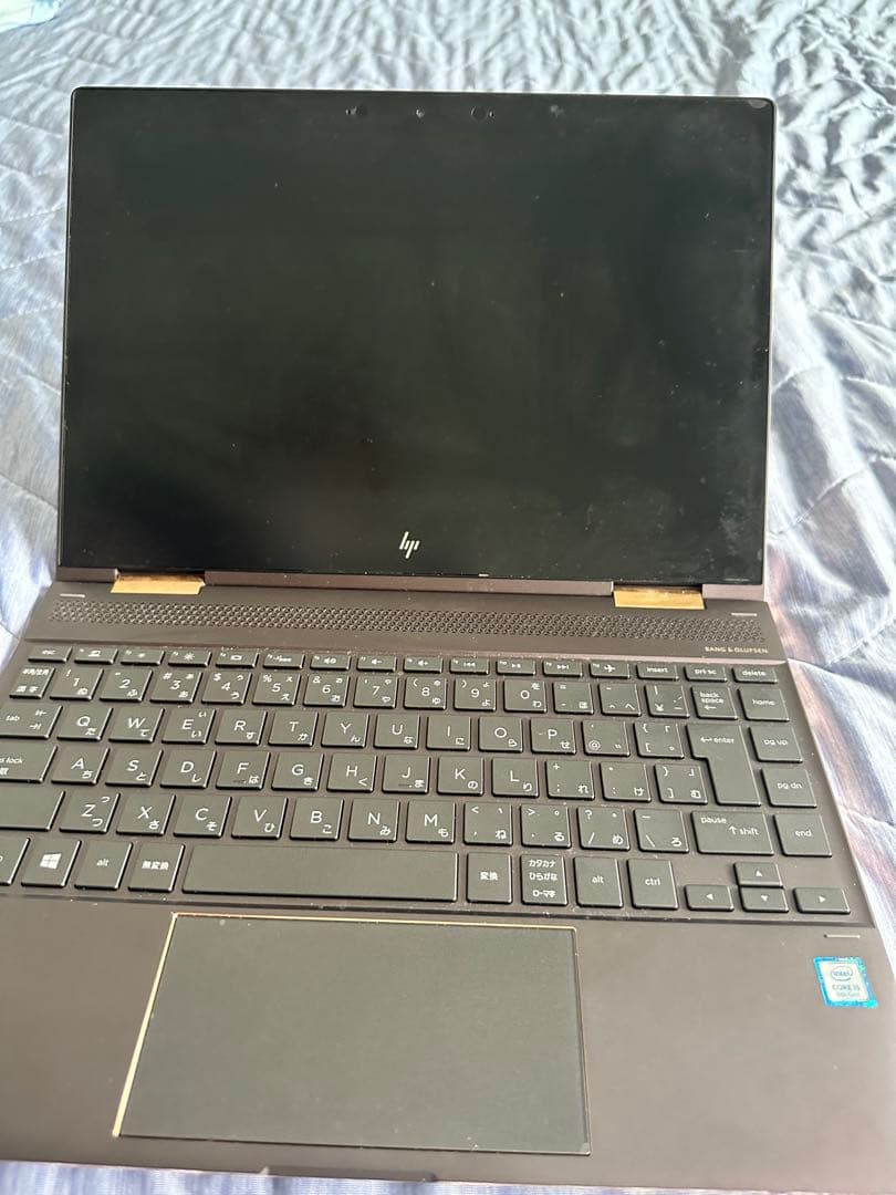 HP SPECTRE ノートPC ダークグレー タッチスクリーン