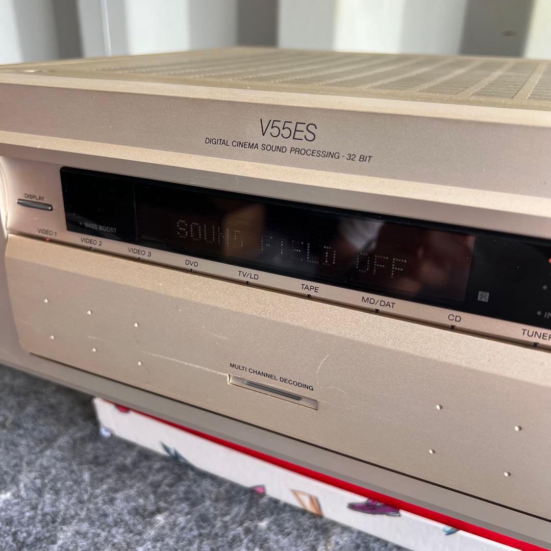 D83激安早い者勝ち✨　SONY AVアンプ V55ES ゴールド　オーディオ