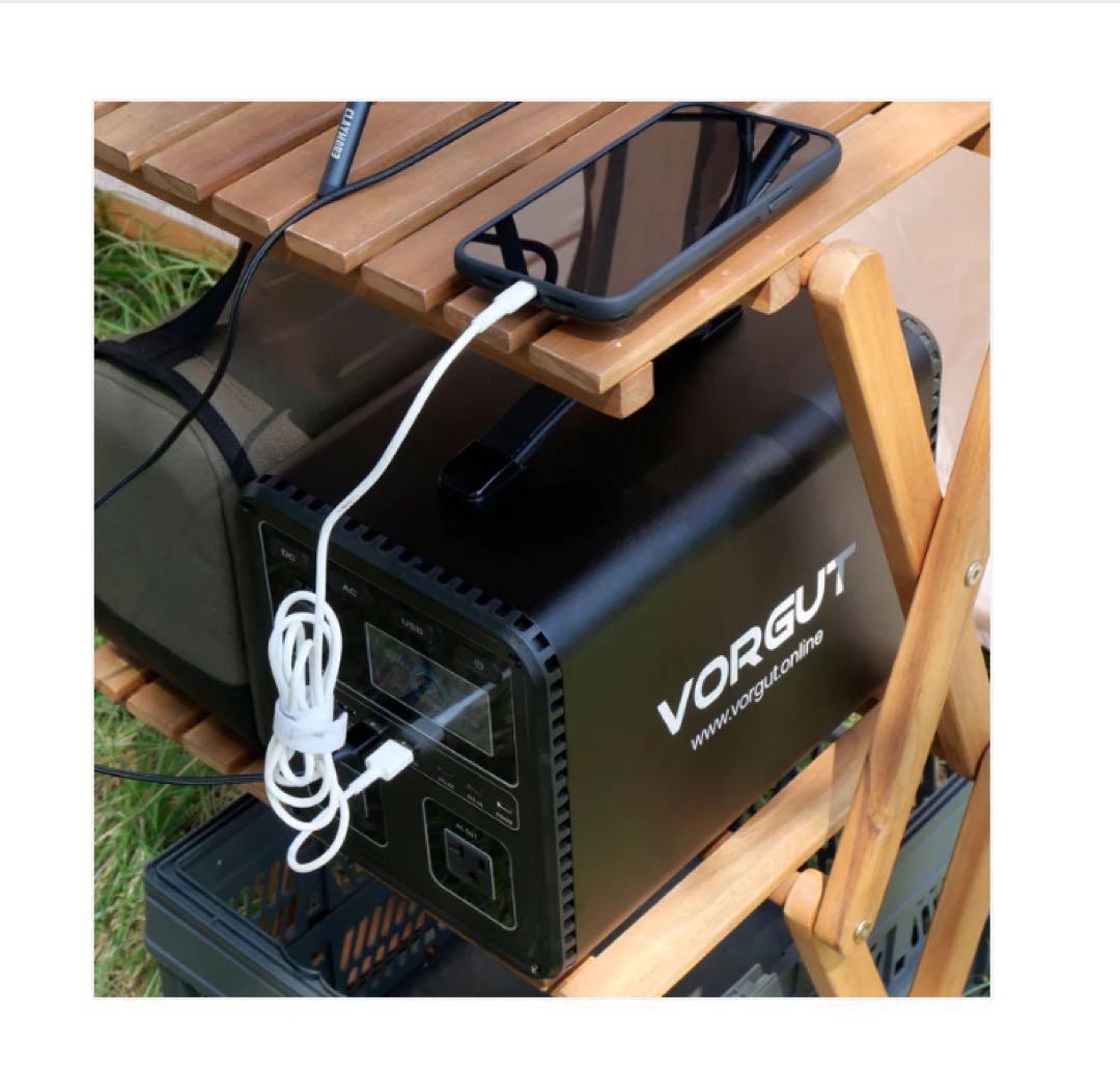 ACEMO ポータブル電源 1500W オレンジ★／