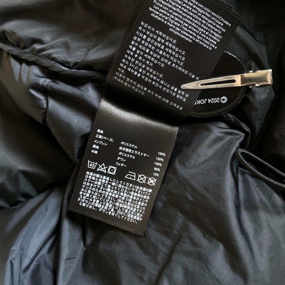 【美品】 ピークパフォーマンス　ダウンジャケット　極厚　メンズ　ロゴ　XL