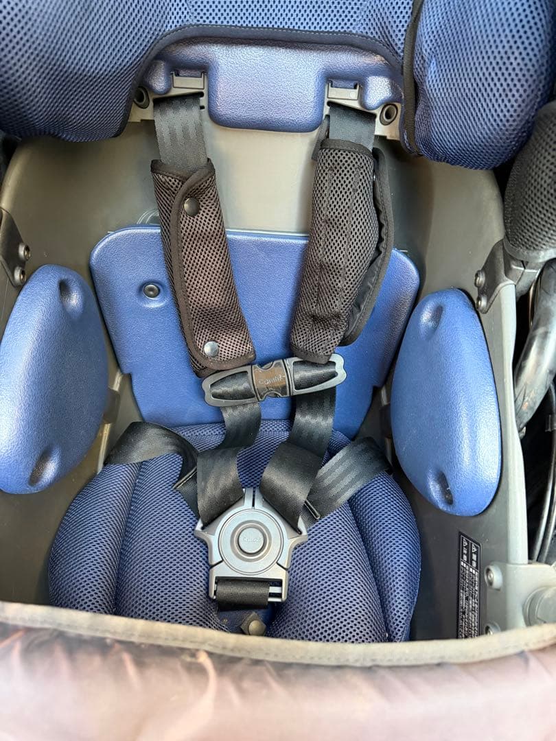 パナソニックミニDX チャイルドシート2台付き電動自転車 黒