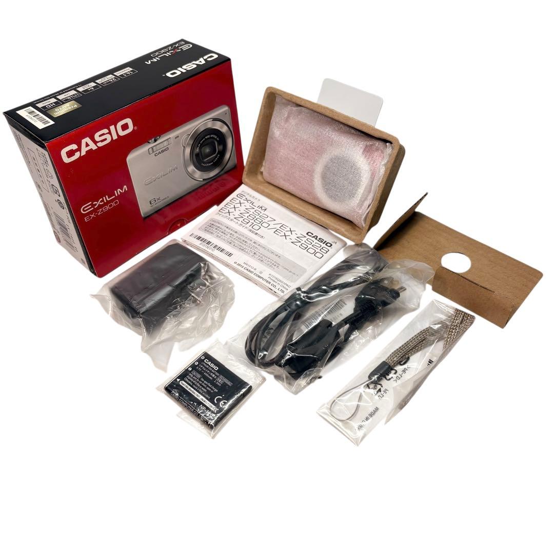 【極美品】CASIO EXILIM EX-Z900 レッド デジタルカメラ