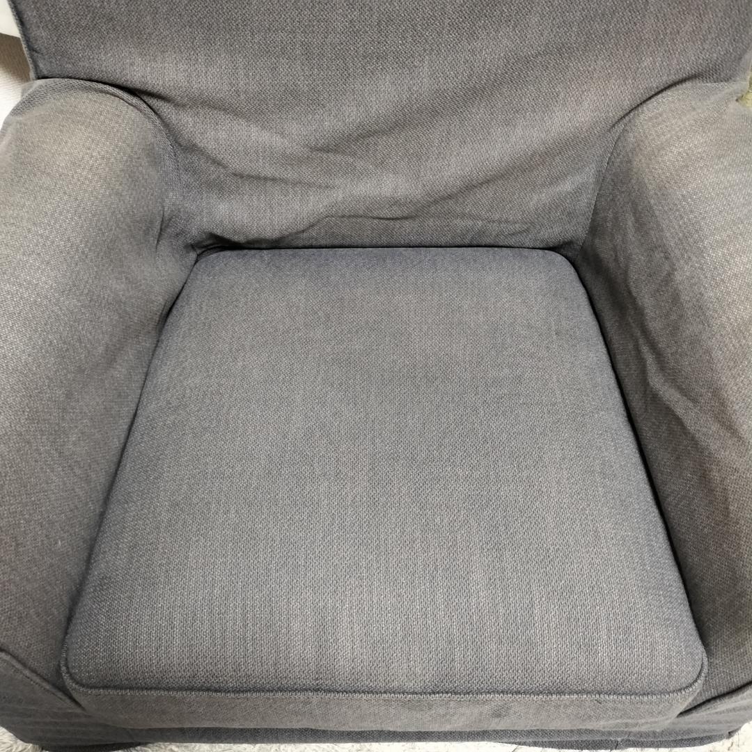 IKEA（イケア）の1人用ソファ　グローンリード　グレー