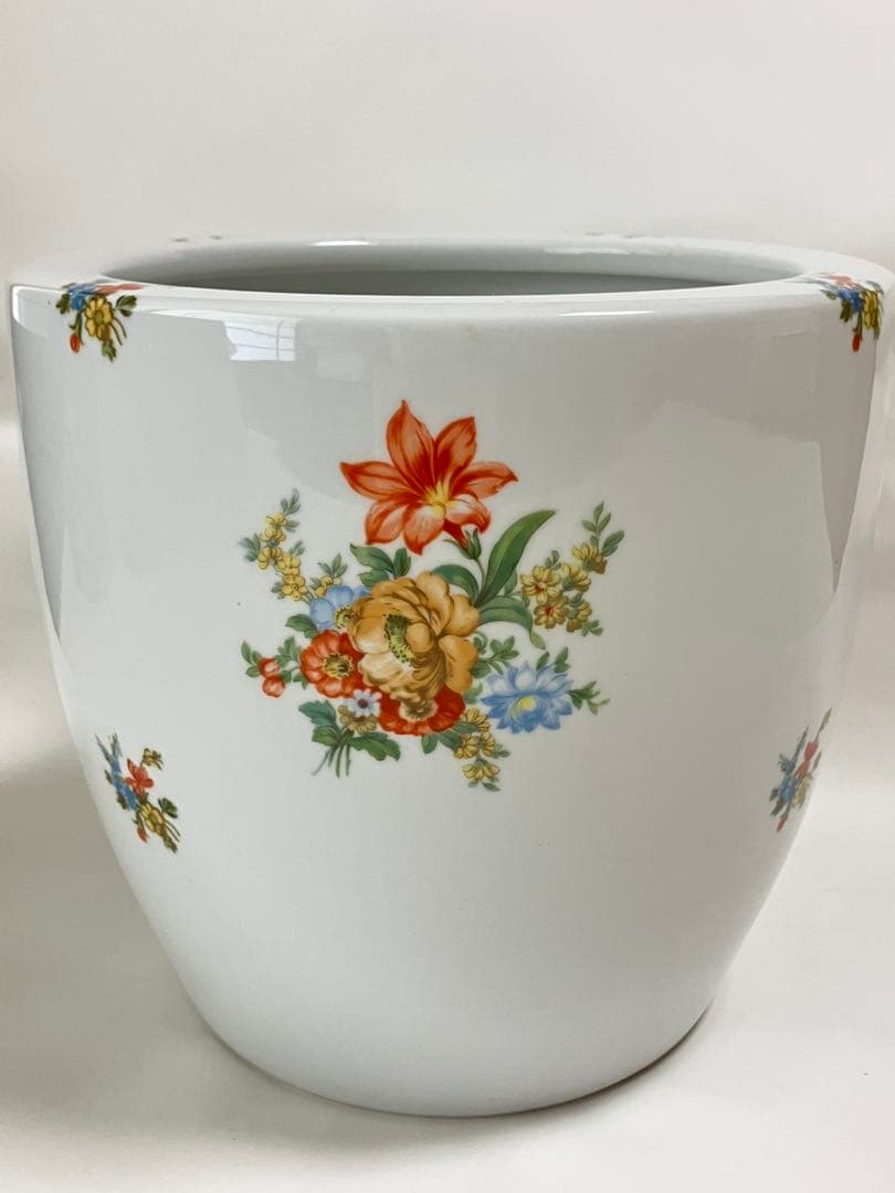 オールドノリタケ　アンティーク　火鉢　鉢カバー