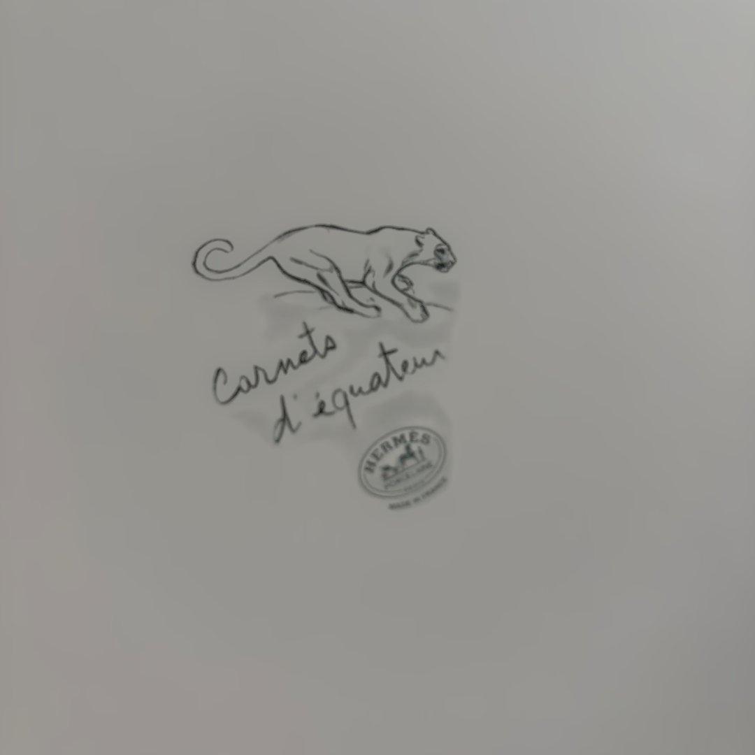 HEMES エルメス　赤道直下のスケッチ　45cm　ラージラウンドトレー