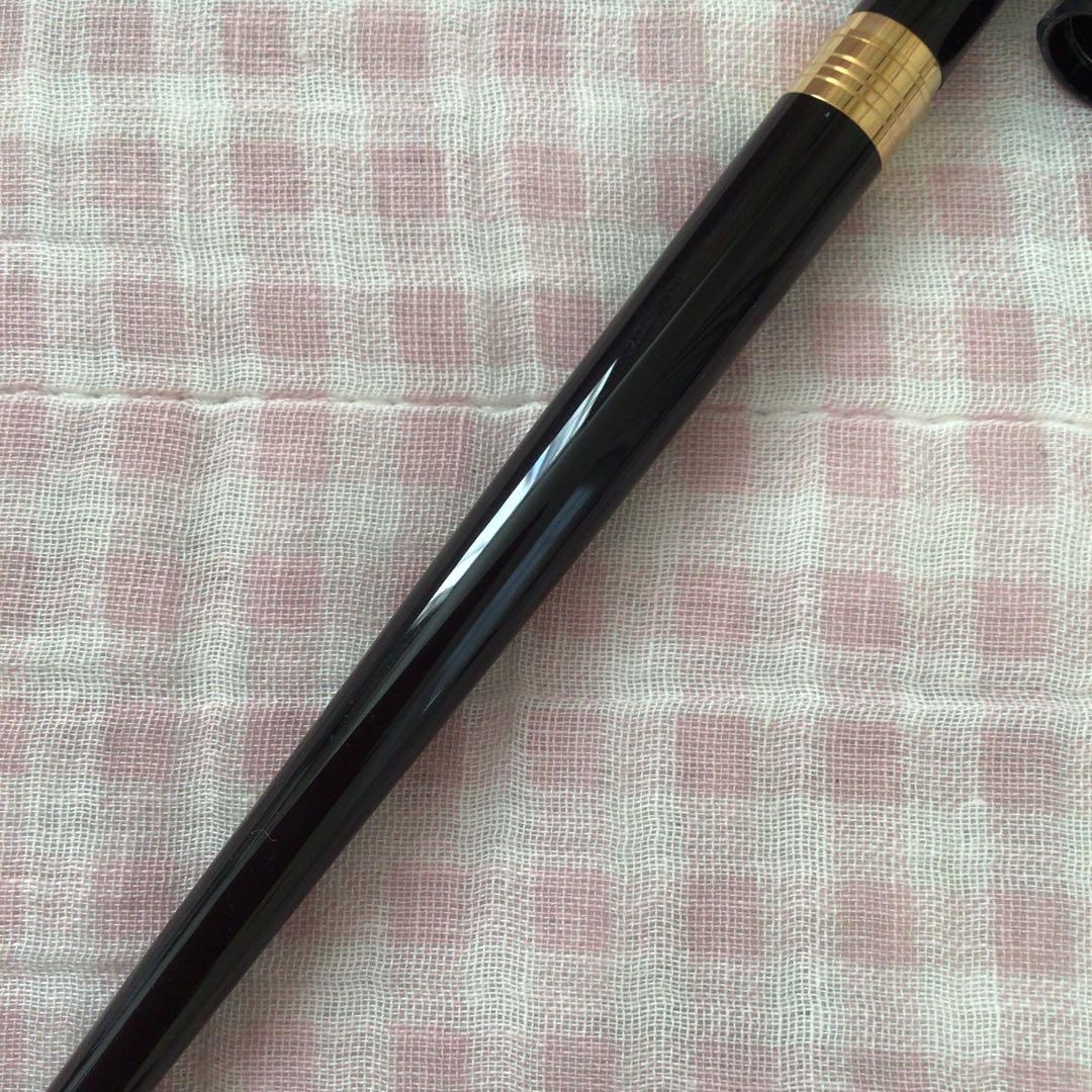 パイロット 14K 14金 万年筆 デスクペン 極細 EF 黒 廃盤