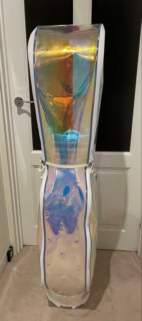 yuki様【お値下げ】HONMA ホンマ　レインボー　透明 キャディバッグ