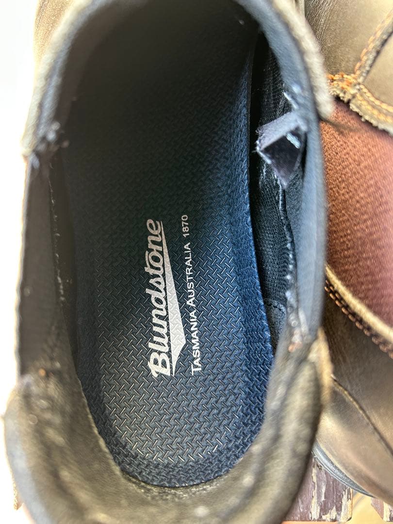 Blundstone ORIGINALS サイドゴアブーツ ダークブラウン