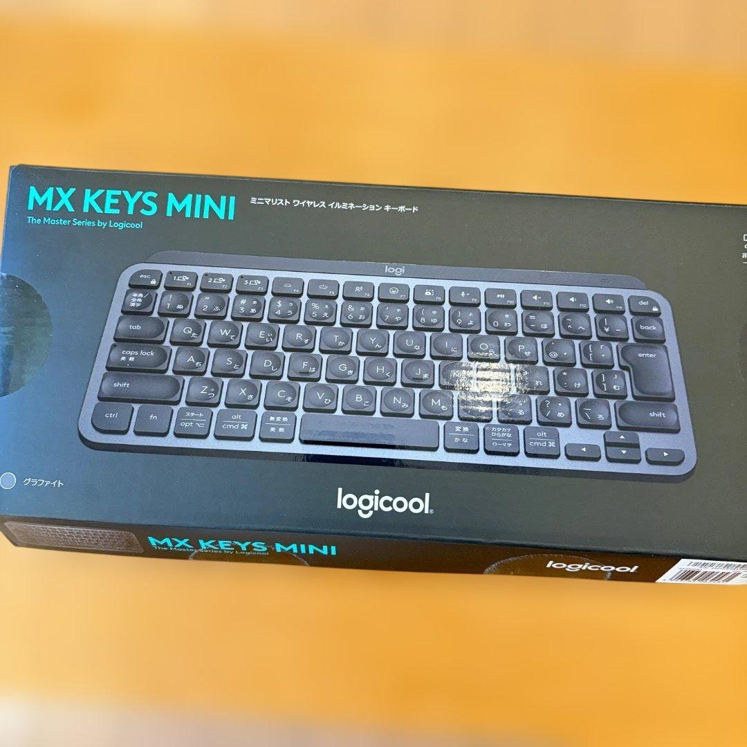 ロジクール ワイヤレス キーボード KX700GRdr MX KEYS mini