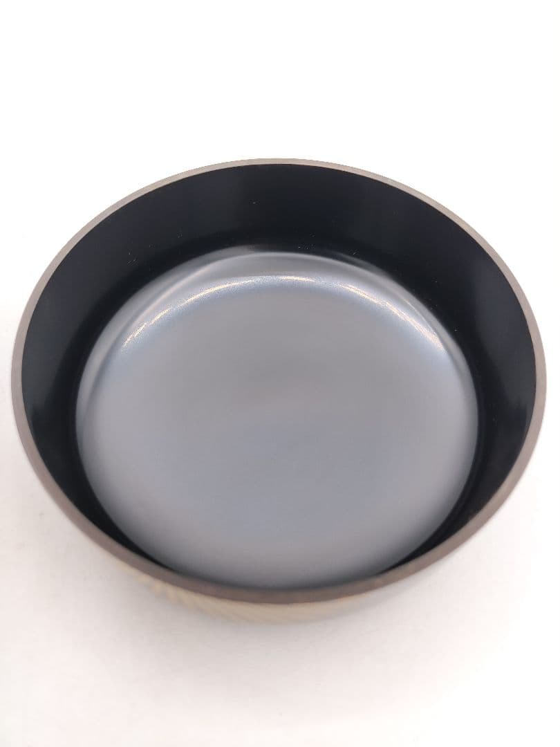 c646 大棗 唐松蒔絵 溜塗 山中 川上浩峰 木箱 茶道具 古物