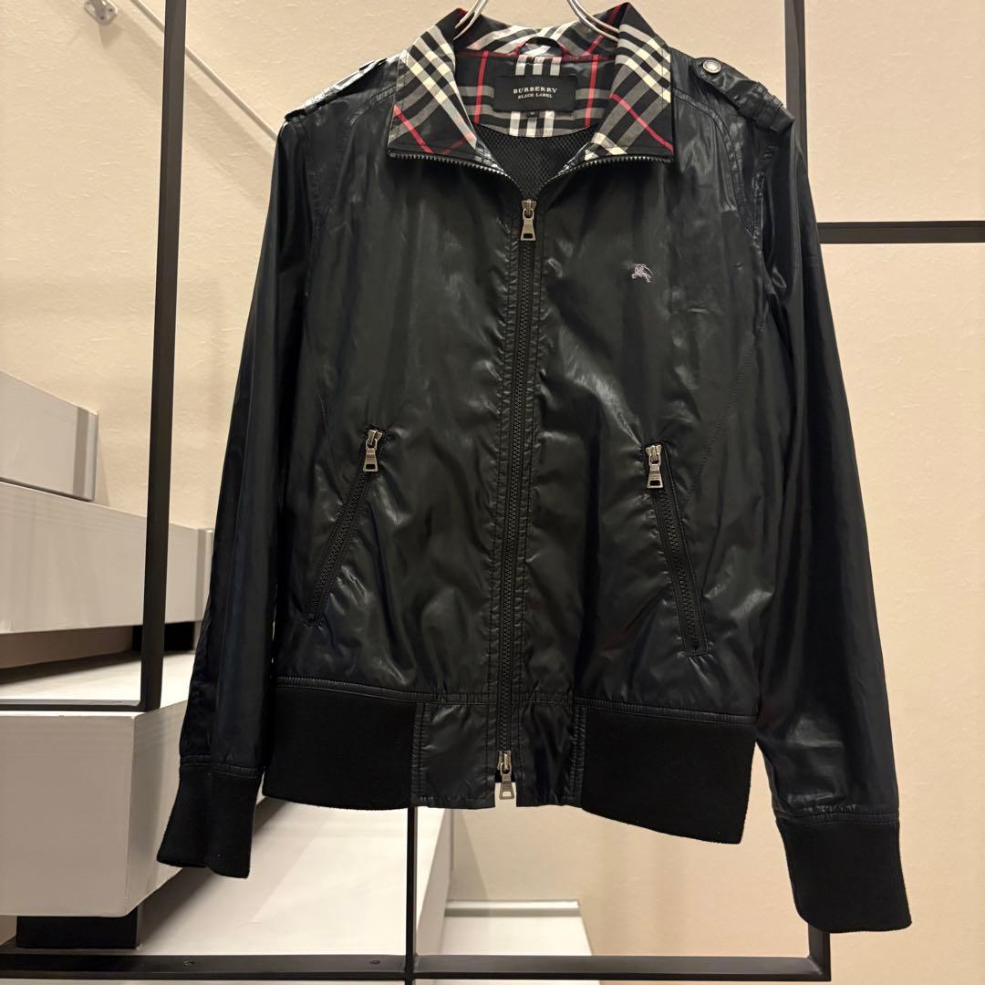 Burberry black label ナイロンジャケット　ノバチェック
