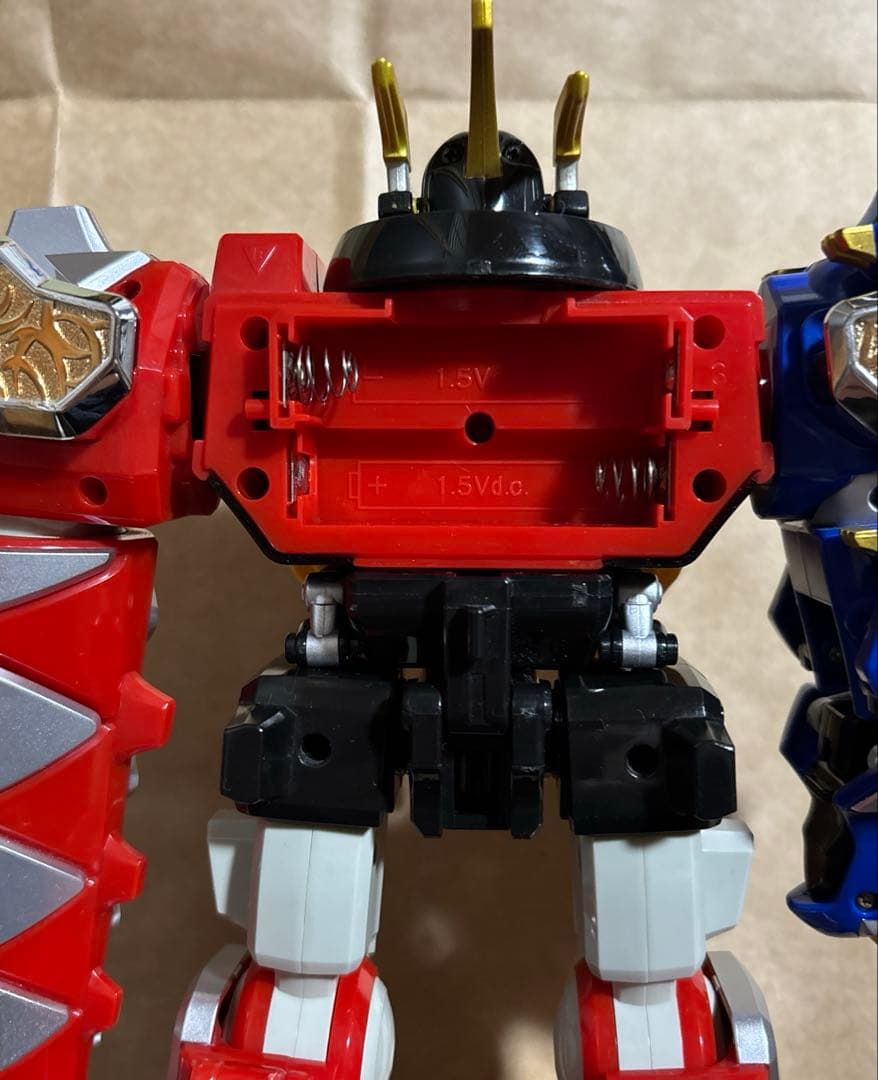 爆竜戦隊アバレンジャー　DX 爆竜合体アバレンオー 電動回転