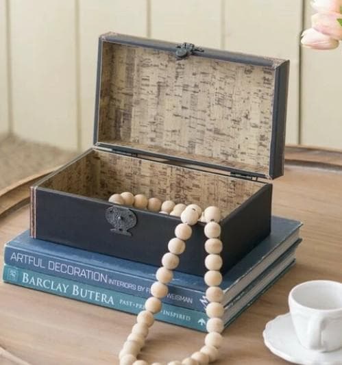 ボックス 3点セット 小物入れ シャビー アンティーク 宝石箱 AN-44564