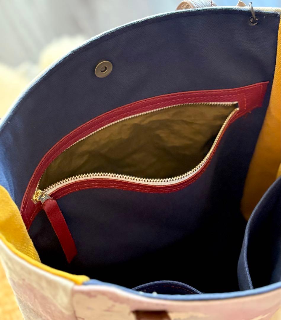 MUGI\"エンジェルしろ\"ねこのトートバッグ