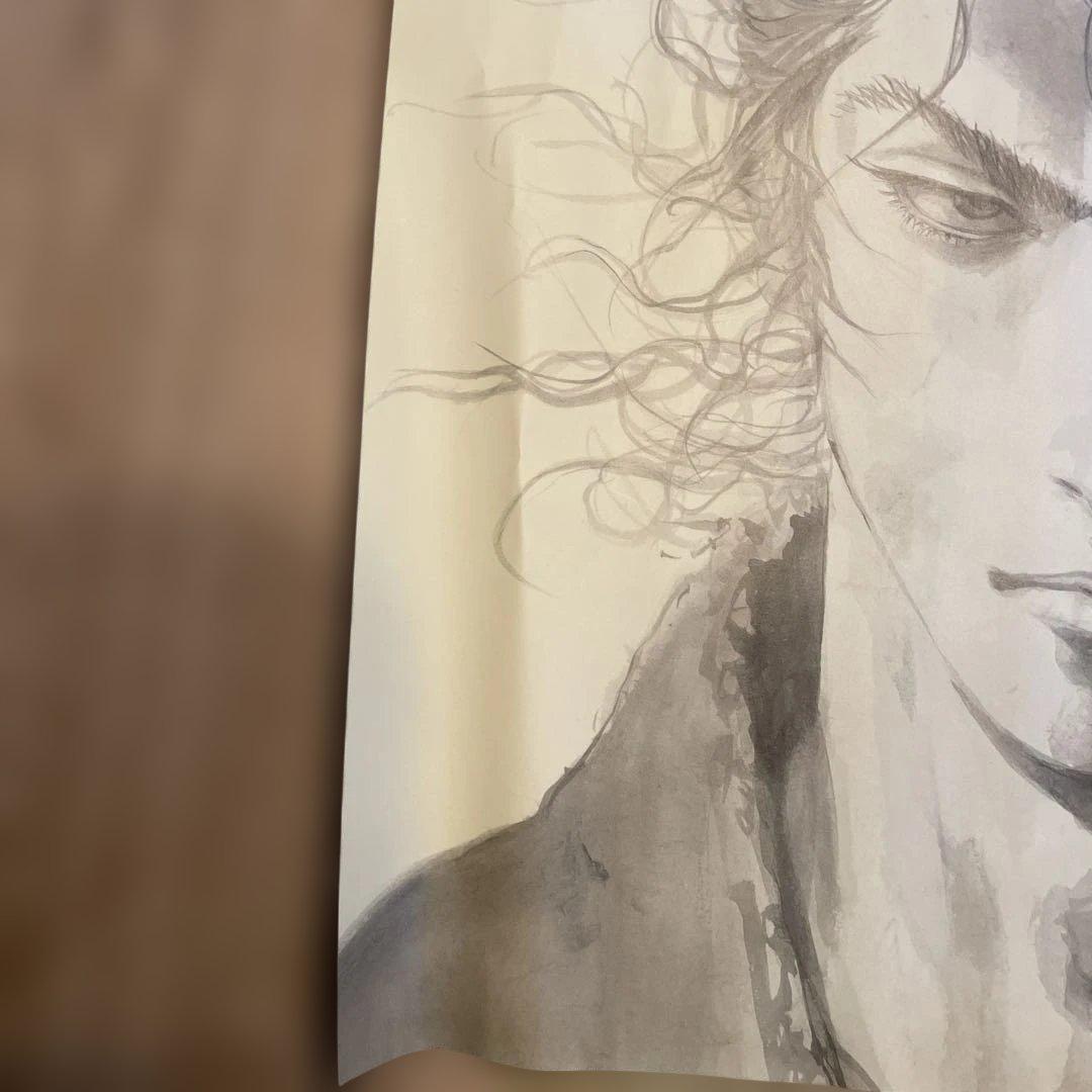 値下げ　バガボンド　井上雄彦　最後のマンガ展　宮本武蔵B1ポスター