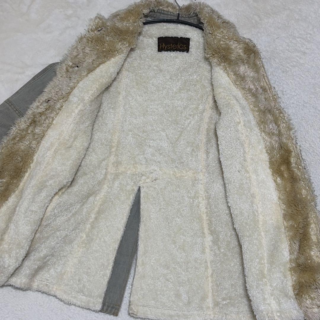 ヒステリックス　デニム　ボア モッズコート ヒステリックグラマー　y2k