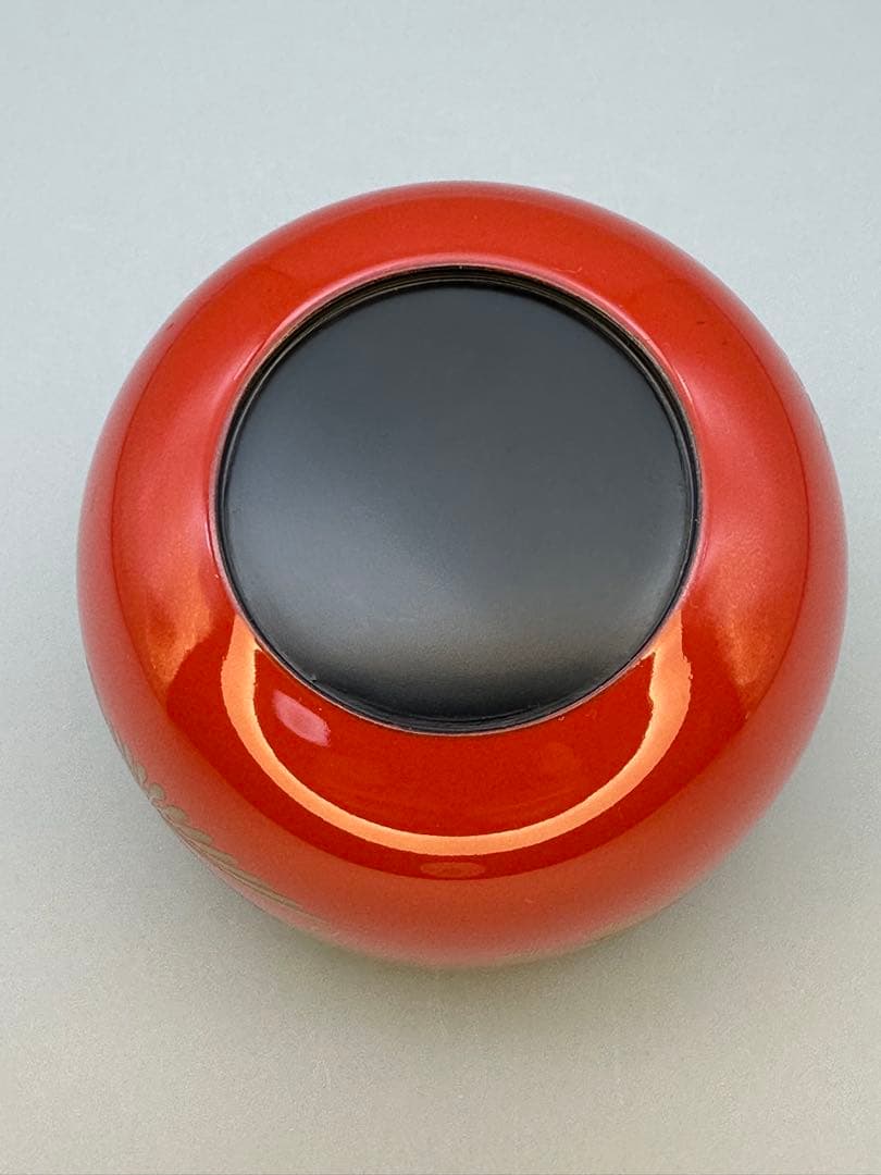 茶道具　棗　浜崎貞鳳　松食鶴蒔絵