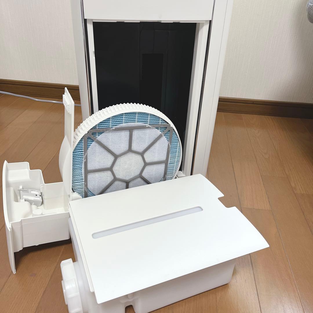 【極美品】SHARP 加湿空気清浄機 KI-RX75-W ホワイト34畳