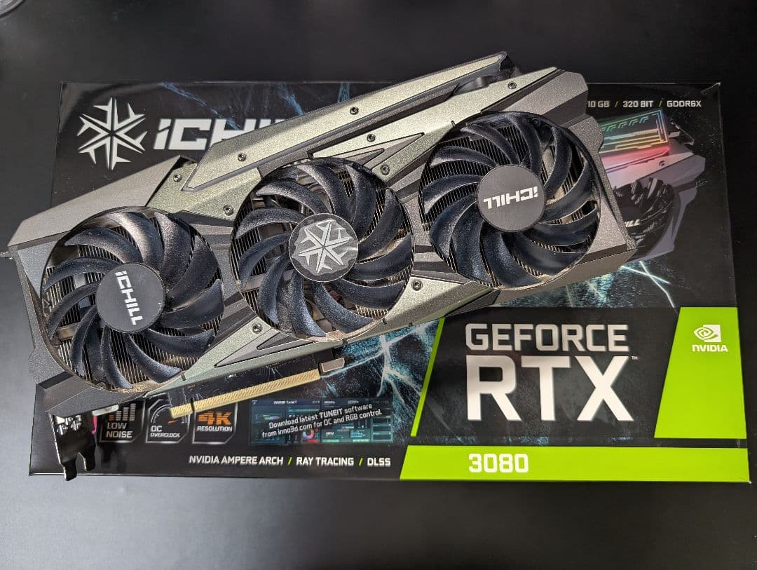 グラフィックボード・グラボ・ビデオカード INNO3D iCHILL X3 GeForce RTX 3080 10GB