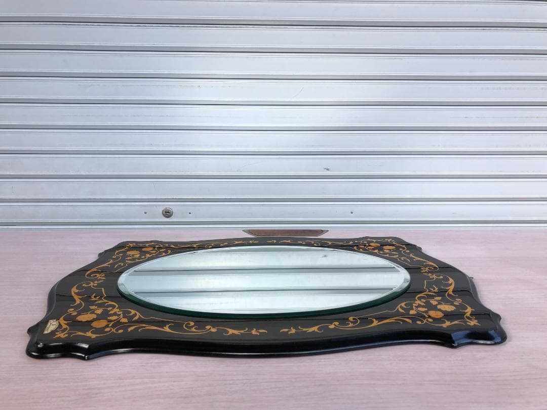 Demain ドマン 壁掛けミラー イタリーコレクション 象嵌細工 鏡