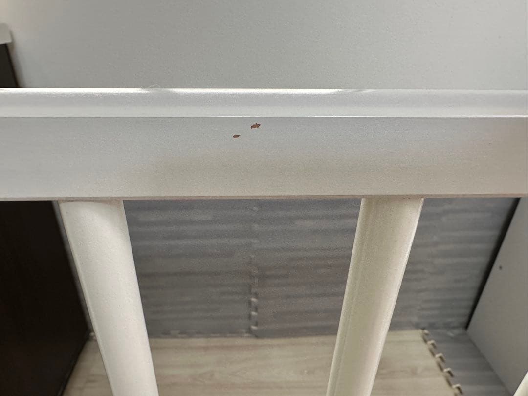 ベビーベッド スリーピー 折りたたみ ワンタッチハイベッド パル ホワイト