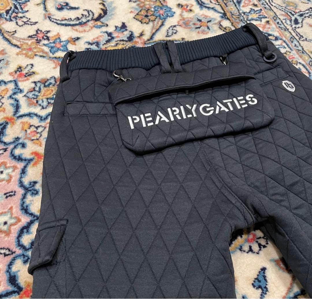 【PEARLY GATES】 ポリエステルキルトジャガードパンツ　大人気☆完売