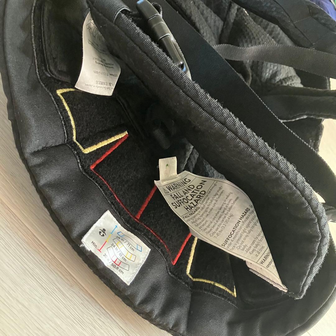 エルゴベビー オムニブリーズ ONYX BLACK 付属品あり