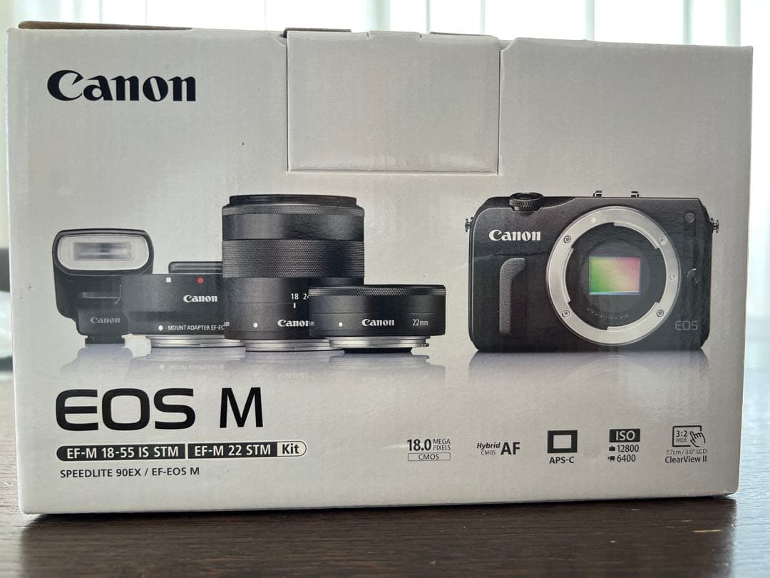 【Tsuki】Canon EOS M ミラーレスカメラ ダブルレンズキット