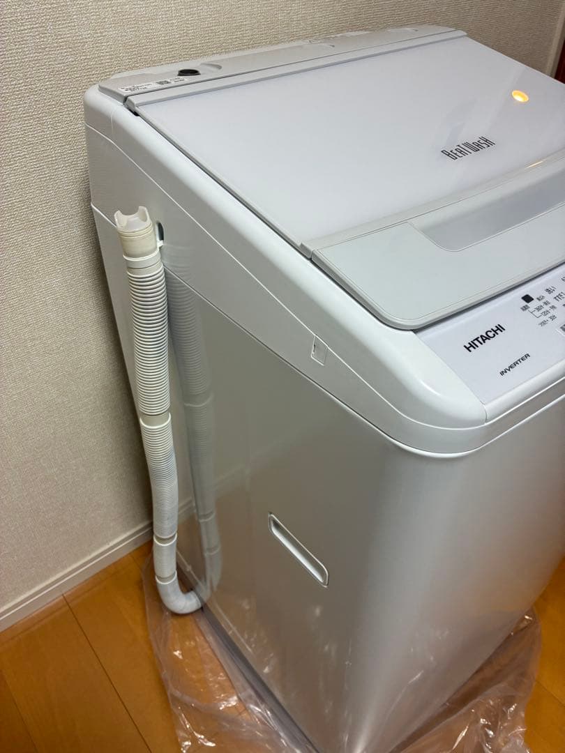 送料込　HITACHI 2022年製ビートウォッシュ 8kg 縦型洗濯機