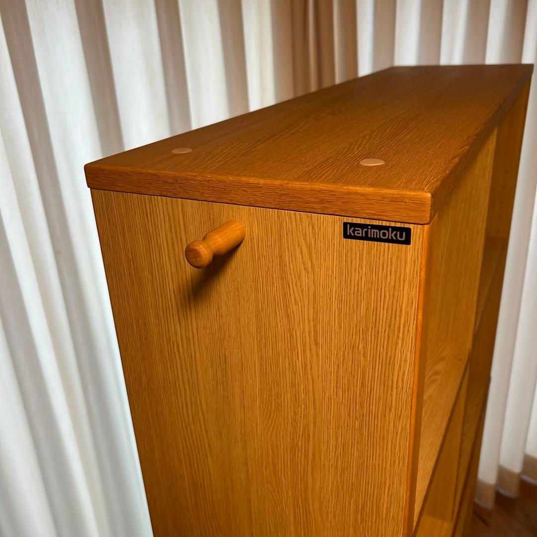 karimoku ユーティリティプラス マルチシェルフ ピュアオーク×2セット