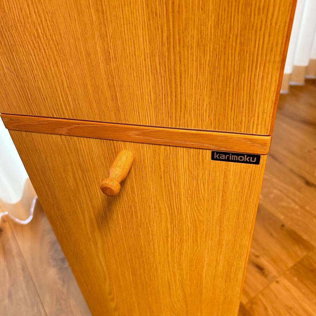 karimoku ユーティリティプラス マルチシェルフ ピュアオーク×2セット