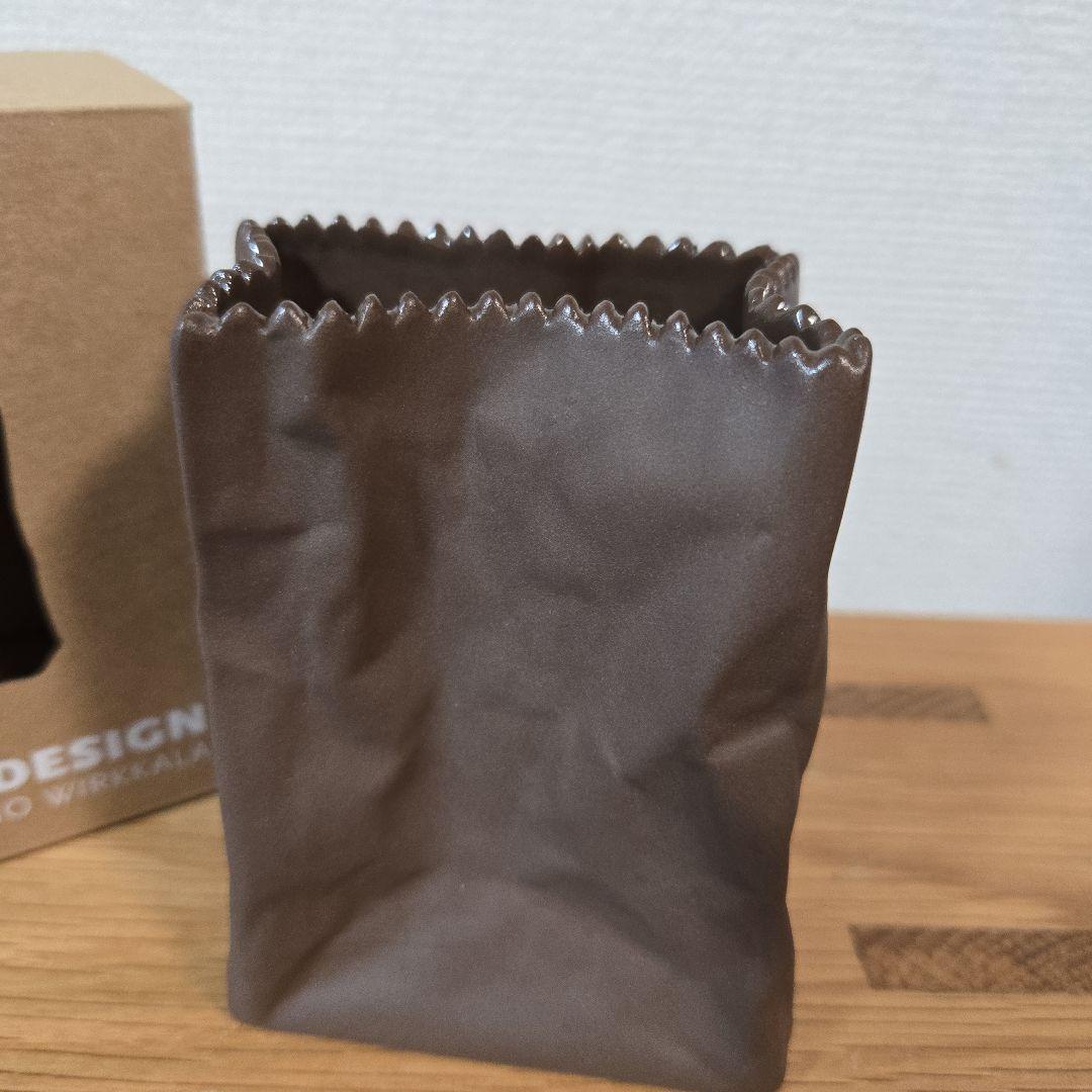 レア‼【未使用】 ローゼンタール(PAPER BAG VASE) フラワーベース